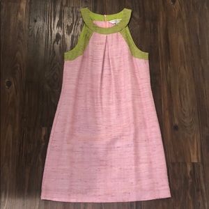 Trina Turk Raw Silk Dress